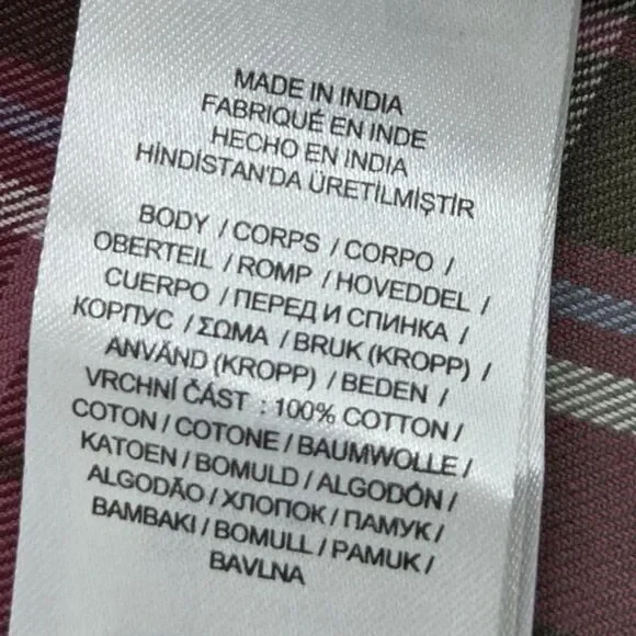 Lauren Ralph Lauren Brawley Button Up Down Shirt Womens Size 3X Plaid Old Money - Picture 8 of 8